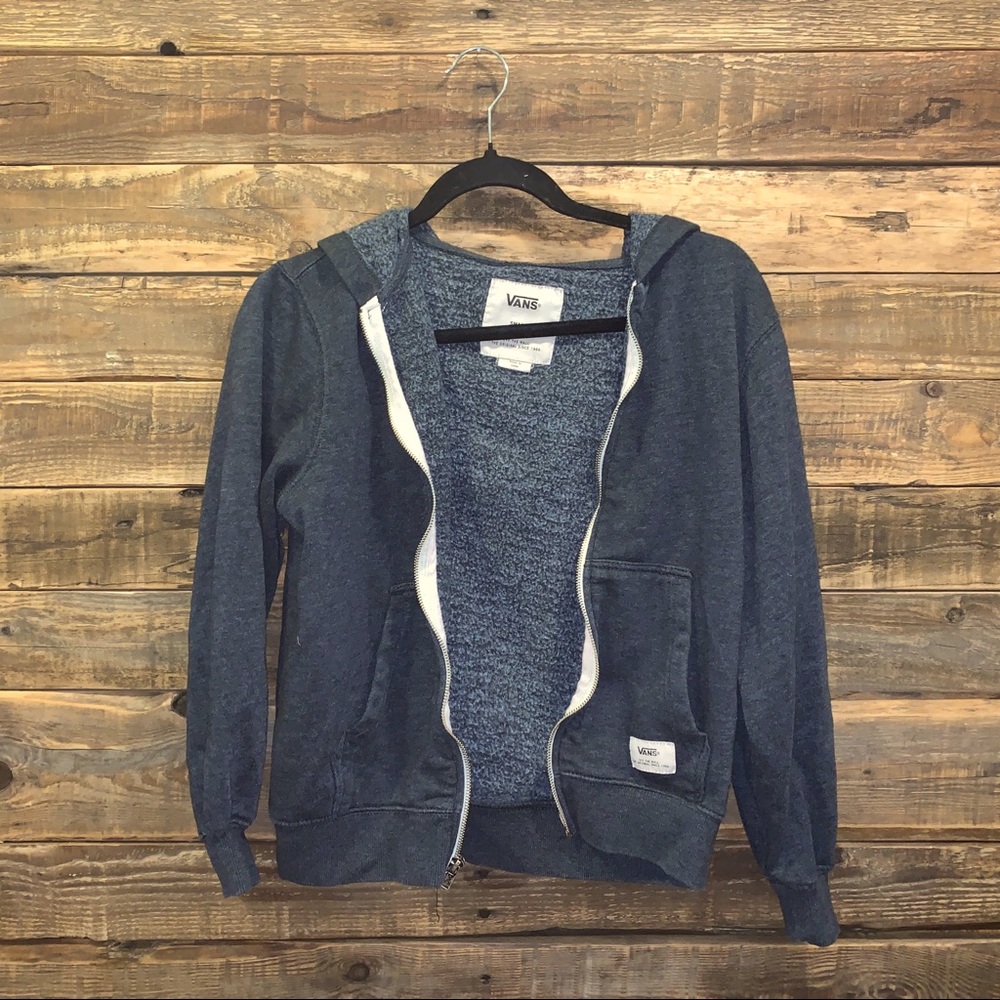 Vans, zip up hoodie
